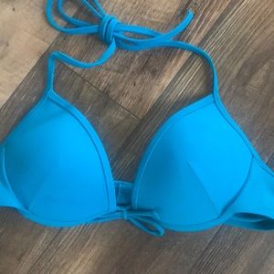 Vitoria’s Secret swim top. Underwire and padded.